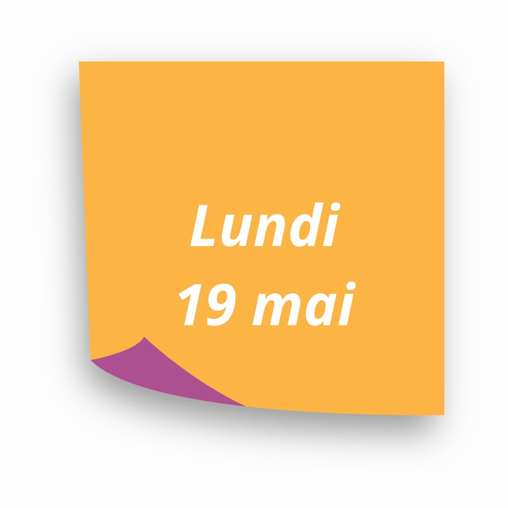 Lundi 19 mai