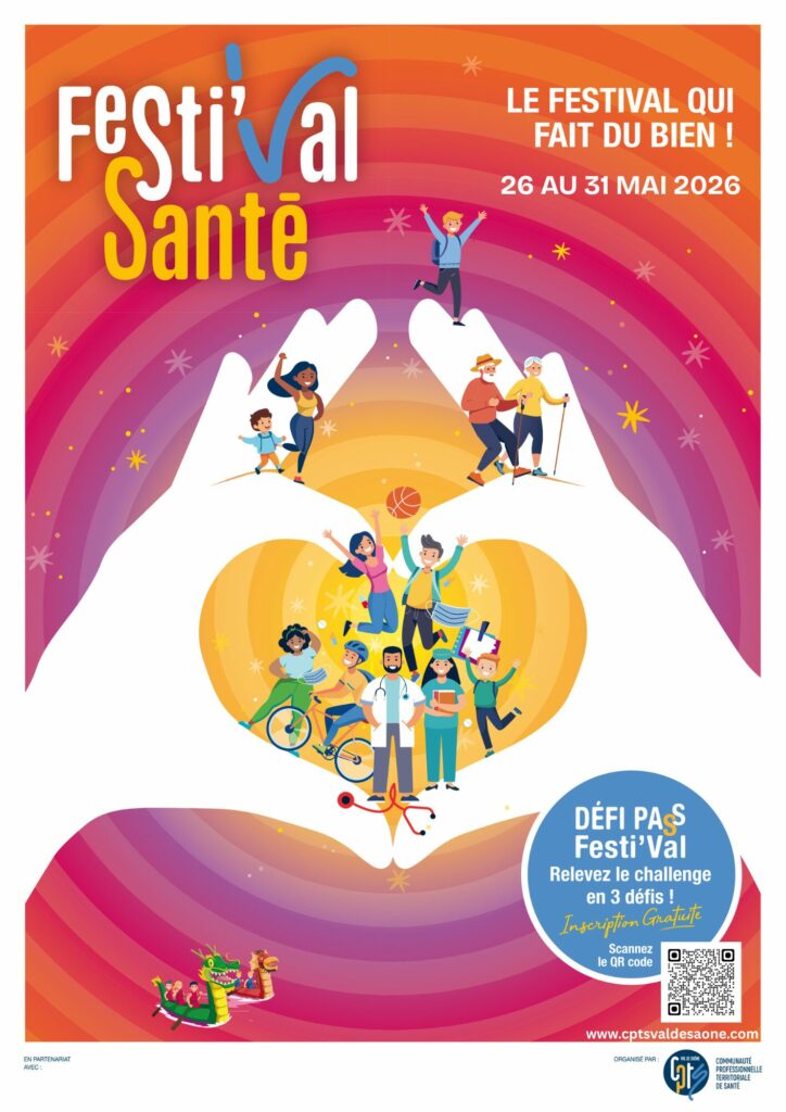 affiche a3 festival 2026 vierge date et qrcode