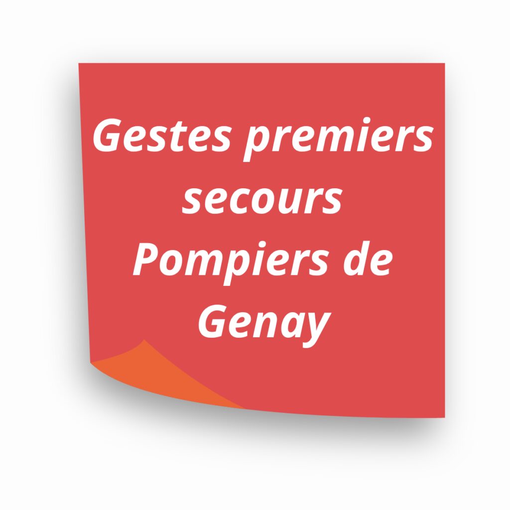 pompiers genay